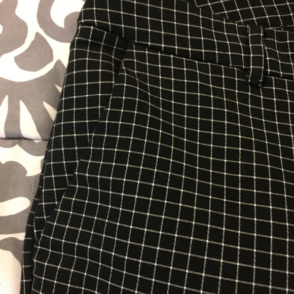 Harper Grid Patterned Slacks - Picture 7 of 9